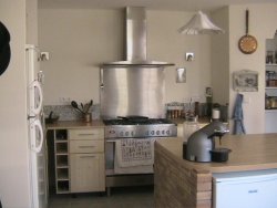 cuisine de la chambre d'hôtes La Perrière - chambres d'hôtes du Bugey à Chanay dans l'Ain (01)